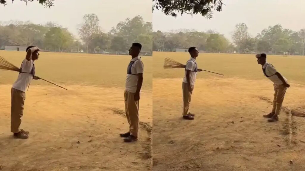 The fun here is so intense that it is impossible to stop laughing, you will drool after watching the viral video.