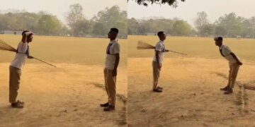 The fun here is so intense that it is impossible to stop laughing, you will drool after watching the viral video.