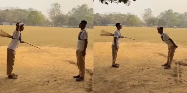 The fun here is so intense that it is impossible to stop laughing, you will drool after watching the viral video.