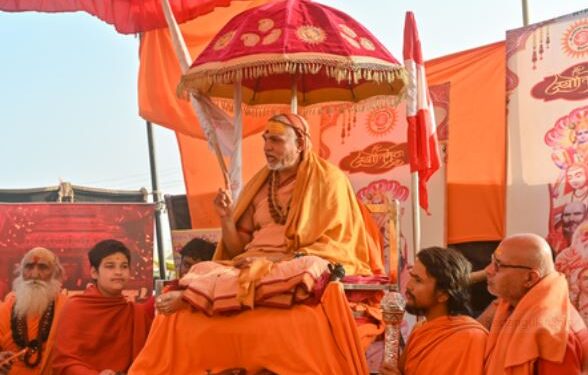 The one who stands with us in our suffering is our side: Swami Avimukteshwaranand