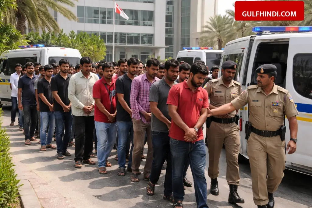 UAE Govt Action: 17 Indians arrested for spreading war rumors and fake videos, embassy warns