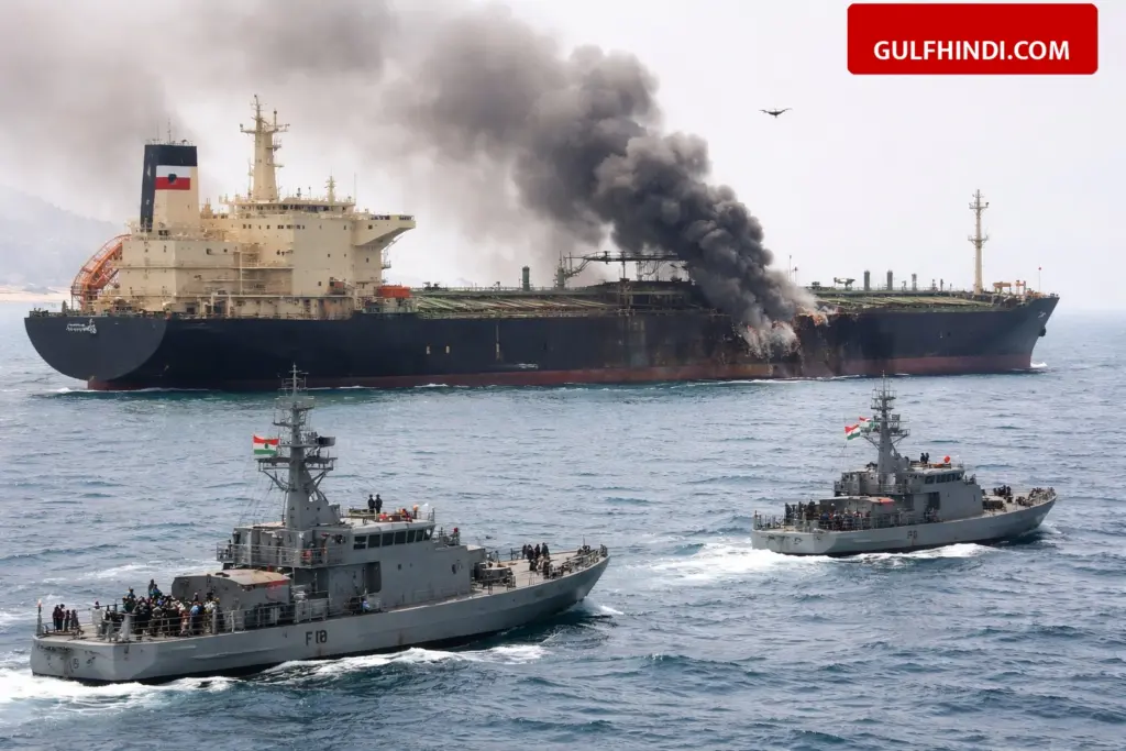 UAE Ship Attack: Major attack on Kuwaiti tanker near Fujairah coast, increased surveillance of Indian ships