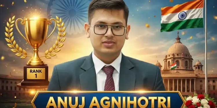 UPSC CSE 2025 result declared! Anuj Agnihotri achieved first rank, see names of toppers here