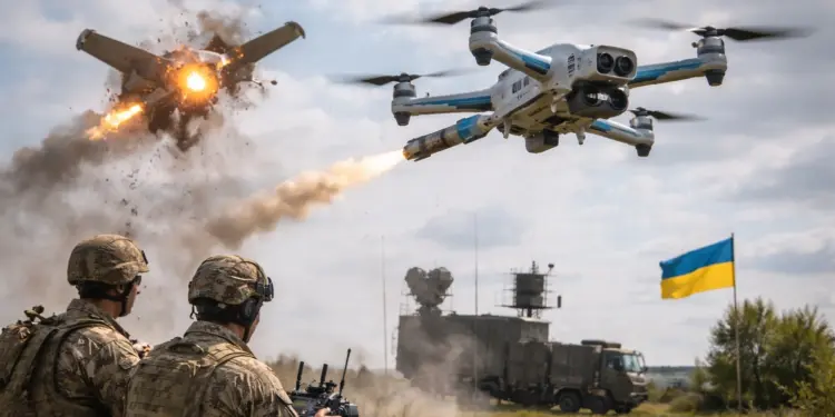Ukraine Drone Interceptor: Ukraine made cheap drones costing only thousand dollars, Iranians are destroying Shahed in the air