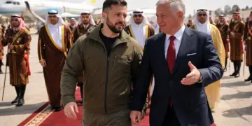 Ukrainian President Zelenskyy reached Jordan, security and defense agreements sealed with Gulf countries