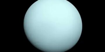 Uranus is surrounded by 13 faint rings and 28 moons, an important discovery was made on this day