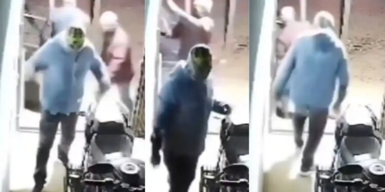 Video Viral: The childish action of the thief spoiled the plan, the entire thieves community is feeling embarrassed after seeing this