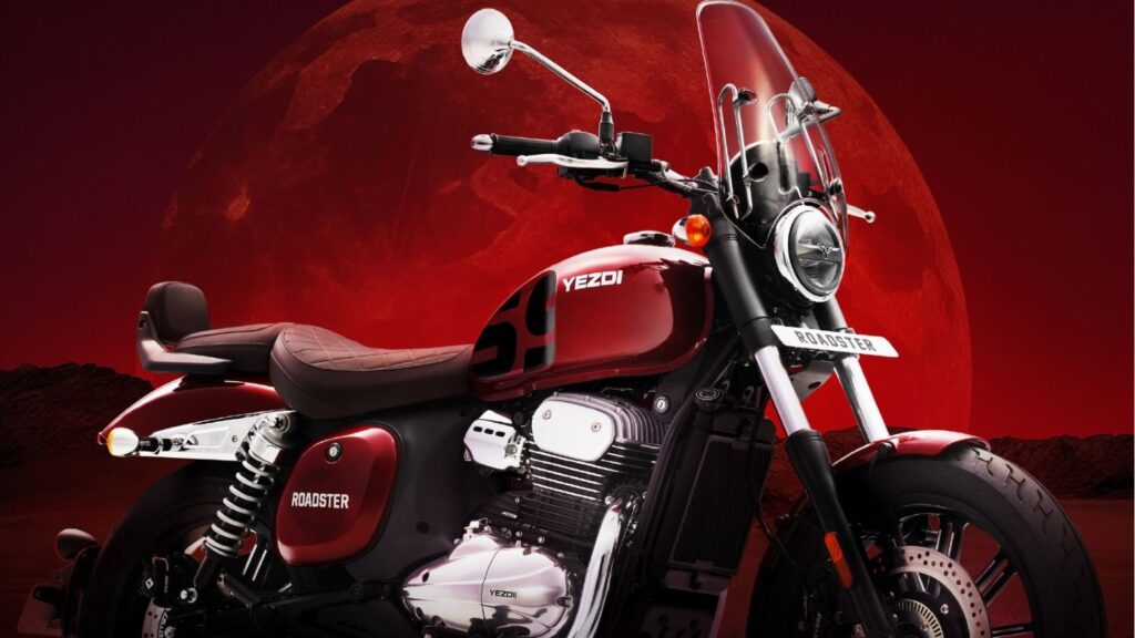 Yezdi Roadster Red Wolf (2)