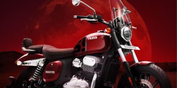 Yezdi Roadster Red Wolf (2)