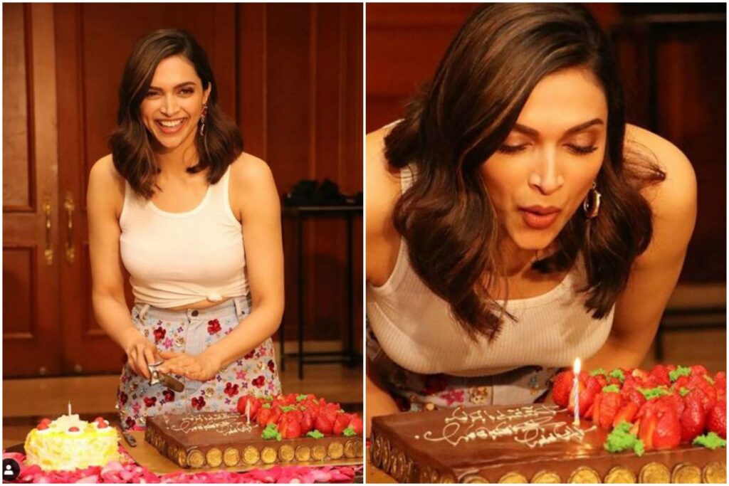 ≡ Deepika Padukone got happiness from paparazzi's surprise cake at the airport, know her reaction 》 Her Beauty