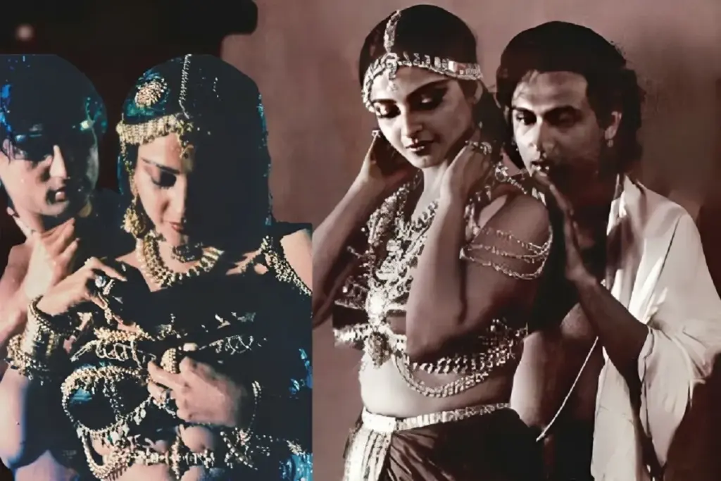 ≡ Rekha showed amazing acting during the intimate scene, know what Shekhar Suman said? 》Her Beauty