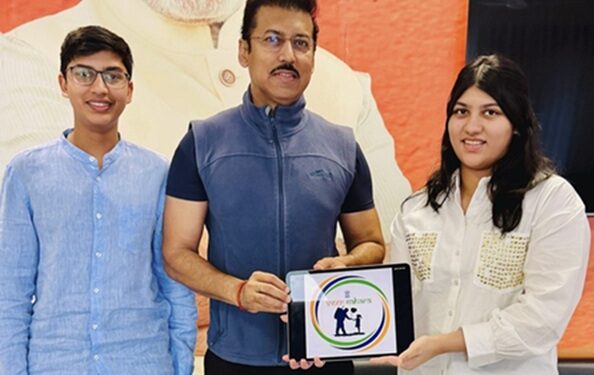 Two students from Jaipur launch AI platform for defense families