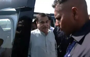 Nitin Gadkari inspected the 'rest-hold area' built on Delhi-Dehradun corridor, enthusiasm among people before the inauguration.