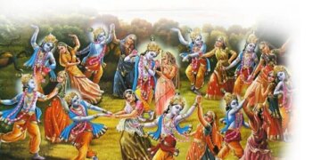 Rasleela, the expressed form of non-dualism