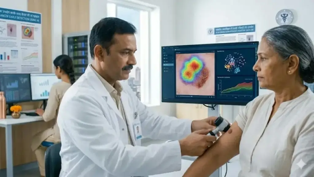 AI Technology in Healthcare: Early detection of skin cancer is now easy, know how this smart technology will work.
