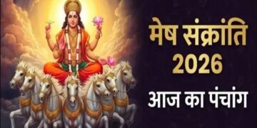 Aaj Ka Panchang 14 April 2026: Today is Vaishakh Krishna Dwadashi Tithi, know the auspicious time, Rahukaal and important times of the day.