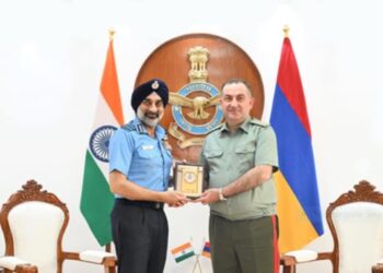 Air Chief Marshal AP Singh and Armenian Army Chief meet, discuss increasing defense cooperation