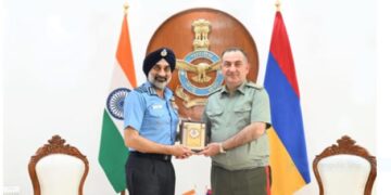 Air Chief Marshal AP Singh and Armenian Army Chief meet, discuss increasing defense cooperation