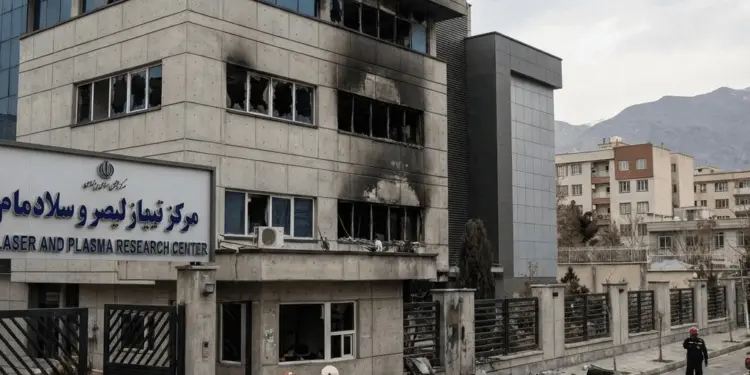 Air attack on Shaheed Beheshti University of Tehran, America and Israel fired shells, huge damage was caused to the research center.