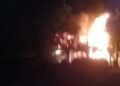 Amer: Massive fire in plywood warehouse on Delhi Road, short circuit caused chaos; goods worth lakhs destroyed