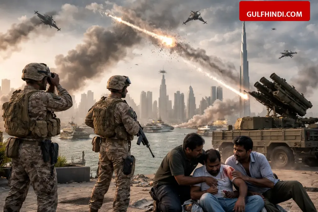 Army shot down 5 missiles and 35 drones coming from Iran in UAE, Indian citizens also injured in the attack