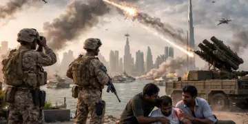 Army shot down 5 missiles and 35 drones coming from Iran in UAE, Indian citizens also injured in the attack