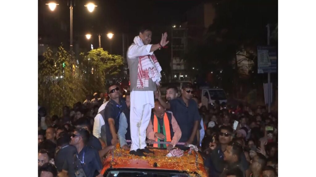 Assam Chief Minister Himanta Biswa Sarma's statement said, "BJP led NDA will win 90 to 100 seats in Assam."