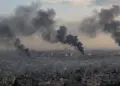 Big attack by America and Israel on Mashhad Airport of Iran, massive fire in oil depot