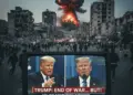 Big explosions in Iran’s capital Tehran, Trump hinted at ending the war but kept a big condition
