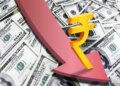 Big fall in rupee against dollar, rupee weakened by 57 paise in just two days