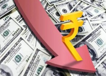Big fall in rupee against dollar, rupee weakened by 57 paise in just two days
