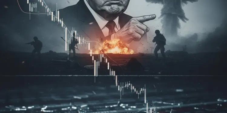Big fall in stock market, Nifty fell 2 percent after Trump's statement, huge loss to investors