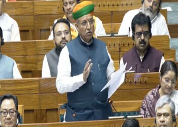 Big step towards giving women their rights: Law Minister Arjun Ram Meghwal in Parliament