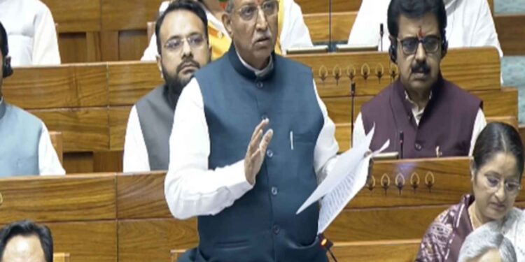 Big step towards giving women their rights: Law Minister Arjun Ram Meghwal in Parliament