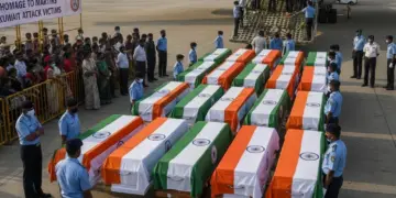 Bodies of 20 Indians from Kuwait reach Cochin, Krishnan from Tamil Nadu who lost his life in drone attack also included