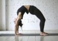 Chakrasana Yogasana relieves back pain and spine stiffness