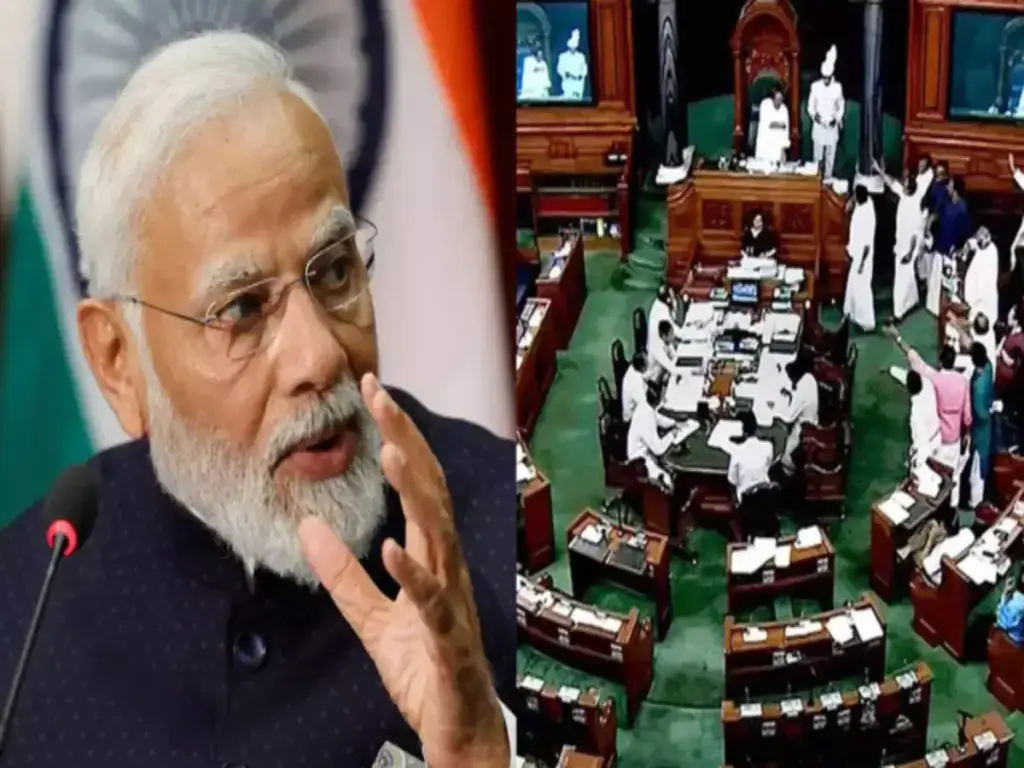 Check it out in the video! Congress gives notice of breach of privilege against PM Modi in Lok Sabha, political atmosphere heated up