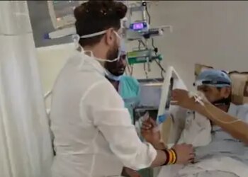 Chirag Paswan met hospitalized uncle Pashupati Paras, called him like a father.