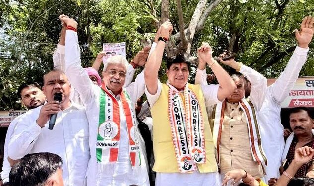 Congress's show of strength in Sonipat, crowd gathered in support of Kamal Dewan