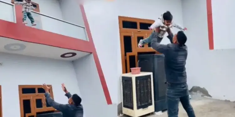 Craze or madness to go viral? This person played with a girl's life for a reel, you will get angry after watching the VIDEO