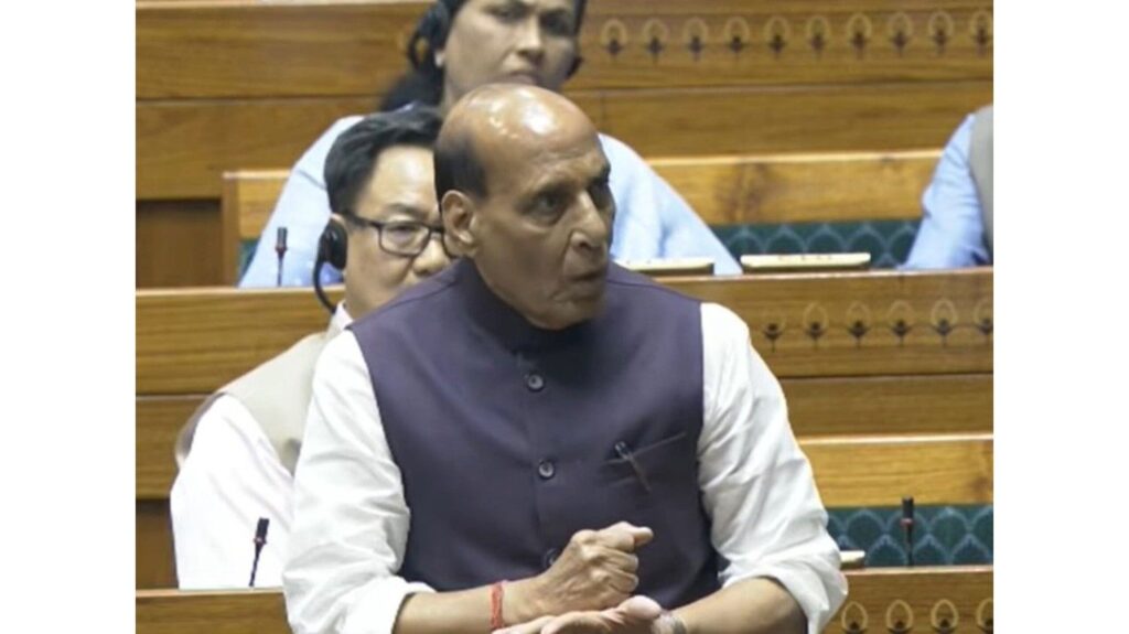 Defense Minister Rajnath Singh expressed displeasure over Rahul Gandhi, termed his remarks against PM Modi wrong