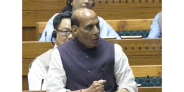Defense Minister Rajnath Singh expressed displeasure over Rahul Gandhi, termed his remarks against PM Modi wrong