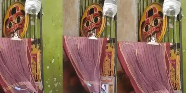'Desi Jugaad' goes viral in scorching heat, young man makes temporary AC with wet towel and fan