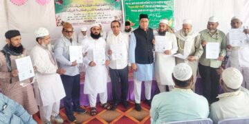 Distribution of permits to Hajis, Hajj training program organized in Tonk