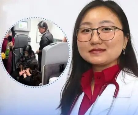 Doctor from Manipur saved the life of a female passenger in Air India's Tokyo-Delhi flight, CM praised