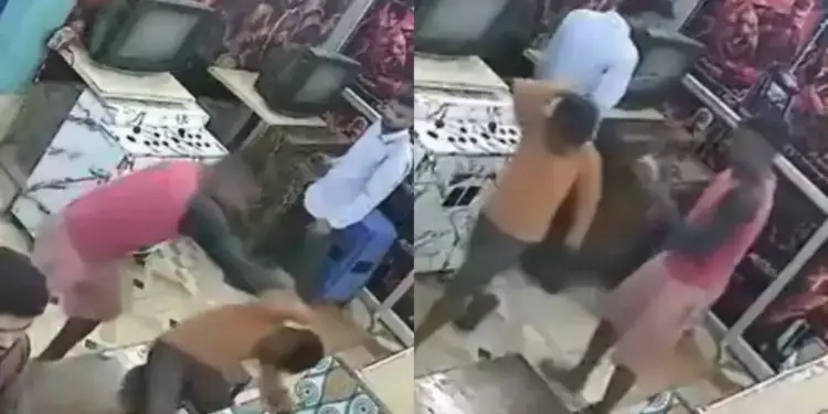 Father seen beating his son, people were surprised to know the reason