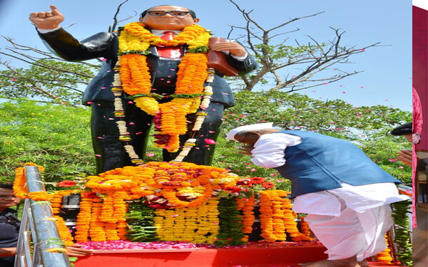 Governor paid tribute to Baba Saheb Ambedkar