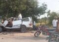 Horrific road accident in Narmadapuram: 5 youth returning from marriage died, 7 injured; A head-on collision between a grain-laden trolley and a taverna.