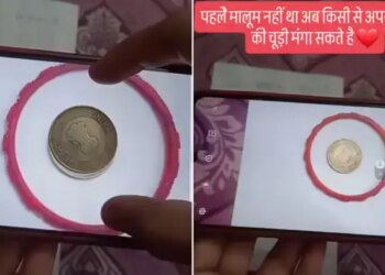 How to know the correct size of bangle from 10 rupee coin? Viral 'smart hack' is coming in handy for women