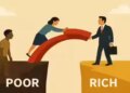Imbalance of wealth in India: 1688 families have half of the total GDP, the poor are becoming poorer.